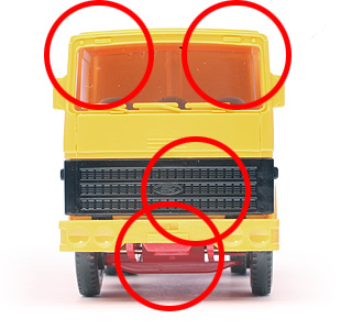 Ford Transcontinental: Version 3: Grill separat eingesetzt