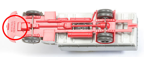 Krupp Titan I: Typ 3a: WIKING GERMANY ohne Punkt