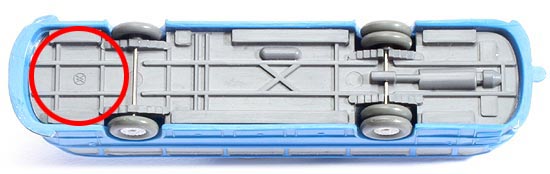 MB Pullman Bus: Version 2: Chassis Struktur, WM im Kreis