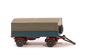 Zur Detailseite LKW-Anhänger (Typ 8) - PR azurblau CH weinrot, Räder 11 mm, 6-Loch anthrazit - 402/7i