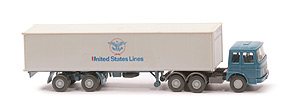 MAN  22.321 Container-Sattelzug - United States Lines mit Frontdruck - United States Lines (3)