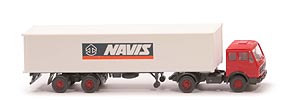 MB 1626 S Container-Sattelzug - Navis, 1 x 40 ft, weiß - Navis (6)