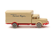 Zur Detailseite Krupp Titan Thermos Wagen - Aufbau grünbeige, CH rot - mit Blinkern - 484/4 ?