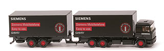 MAN F 90 Wechselkoffer-Lastzug - Siemens - Mobiltelefone - Einlage ohne "Cebit" - Siemens (49a)