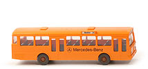 Zur Detailseite Stadtbus MB O 305, Mercedes-Benz - Stadion | 8, orangegelb, mit Stift - 701/2e