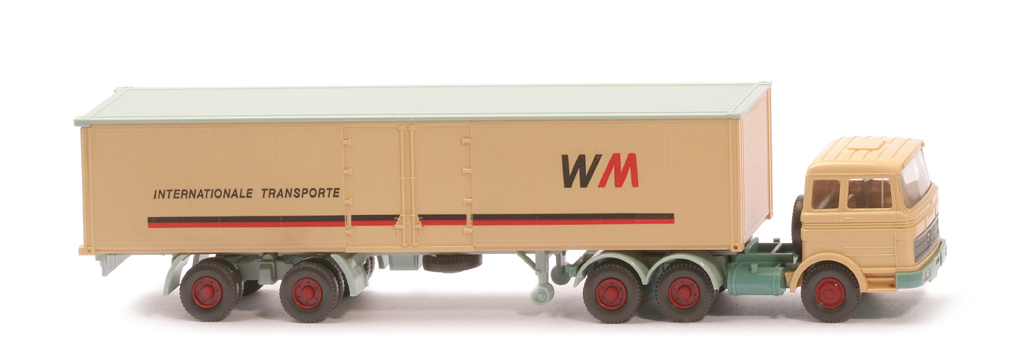 MB LPS 2223 Internationale Transporte - FH-Dach querversteift, 8-fach Teilung - 512/3f
