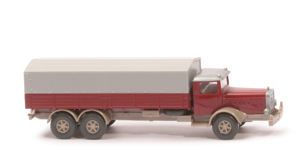 Mercedes L 10000 - FH, PR weinrot, CH rotelfenbein - 843/2c