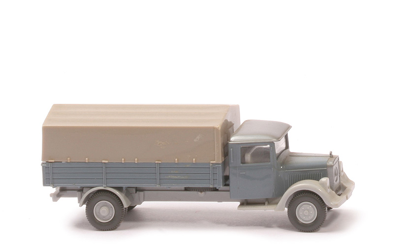 Mercedes L 2500, unbeschriftet - FH, PR graublau, CH silbergrau - 842/1a