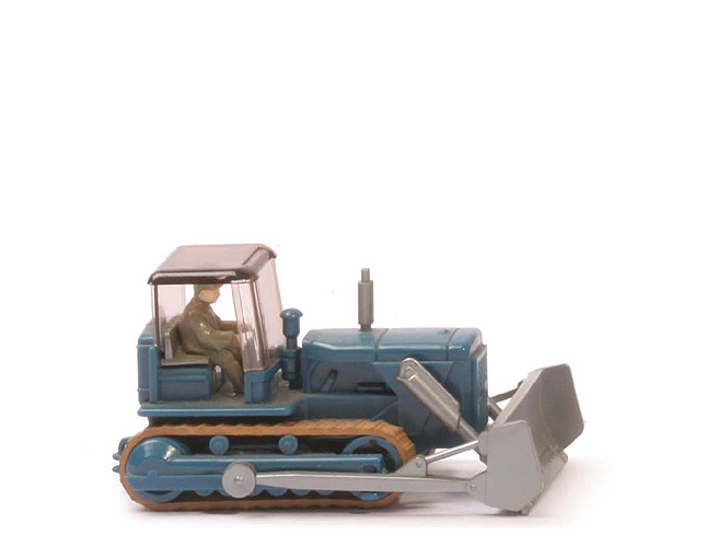 Planierraupe mit Dach - capriblau - 655/3b