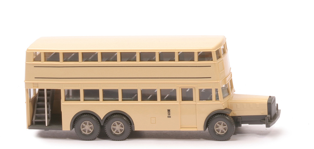 Doppeldecker D 38 - 2 Zierlinien - 873/2