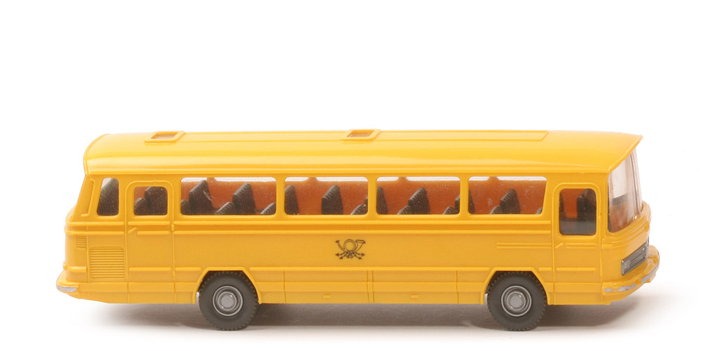 MB O 302 Postbus - ohne Streben, Dach glatt, Posthorn - 710/9a