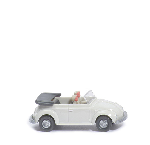 VW Käfer Cabriolet 1302 - grauweiß - Lenkrad integriert - 33/9a