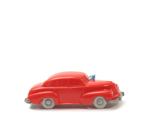 Opel Kapitän 1951 uv, Brandmeister - Blaulicht auf Motorhaube - 600/4