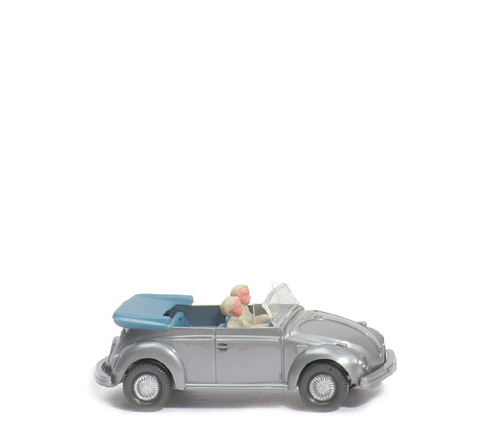 VW Käfer Cabriolet 1302 - silbern - Lenkrad integriert - 33/9d
