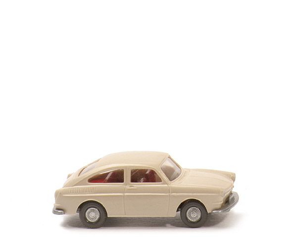 VW 1600 TL - hellelfenbein, Haube eckig, m. IE - 43/2f