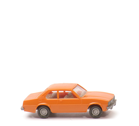 Opel Ascona - gelborange, 2 Lüfter - 80/4a