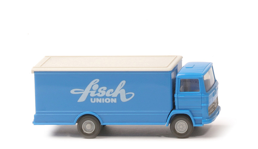 MB LP 1317 flacher Koffer - Fisch Union, FH himmelblau - 436/10d