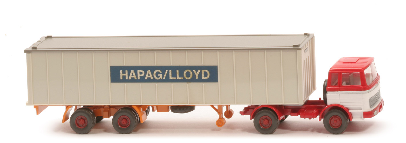 MB LPS 1620 Container-Sattelzug - Hapag-Lloyd rot / weiß / rot - Hapag-Lloyd 5?