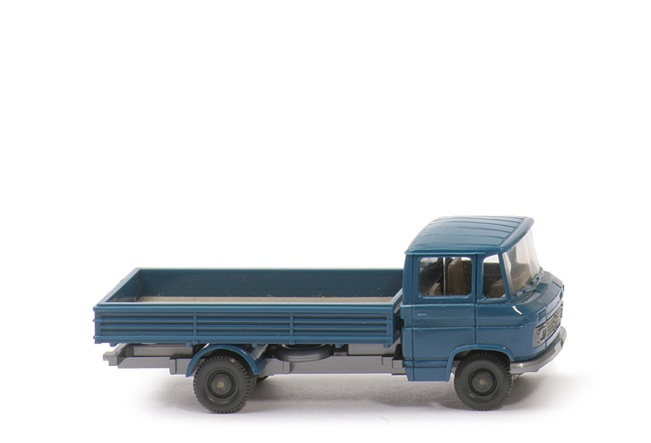 MB L 408 Pritschenwagen m. Sw - FH, PR, capriblau, CH silbern - 271/3i