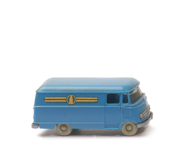 MB L 319 Kasten Milchsymbol - himmelblau, RL gering - 265/3a