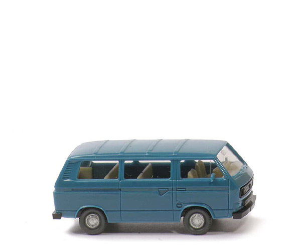 VW T3 Bus - azurblau, unbeschriftet - 292/2c