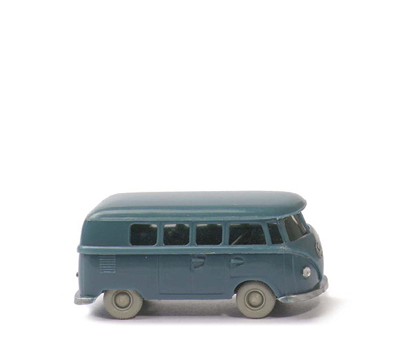 VW T1 Bus kl. Heckscheibe - hellazurblau/mattgraublau - 310/8zo