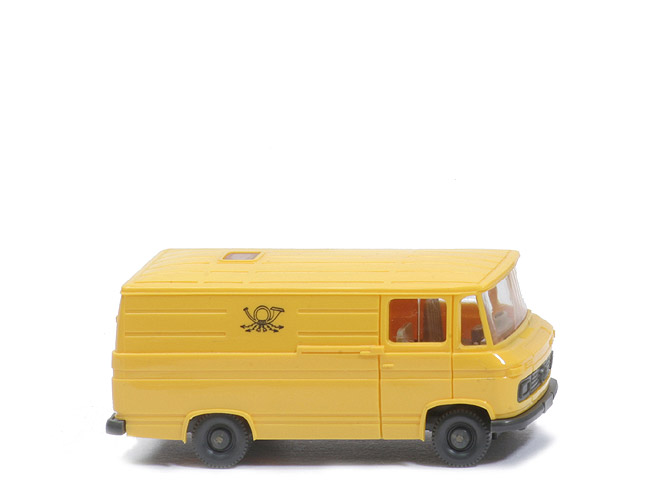 MB L 406 Postwagen - m. Lkr., Horn Druck, gelb - 277/2b