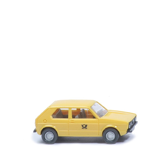  VW Golf I Postwagen - Grill glatt, stilisiertes Posthorn - 49/1c