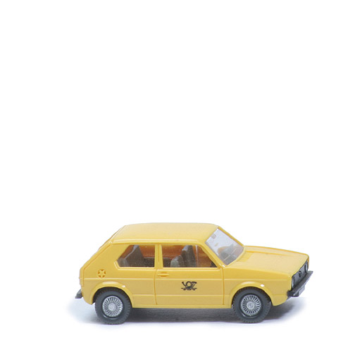  VW Golf I Postwagen - Grill glatt, Posthorn - 49/1a
