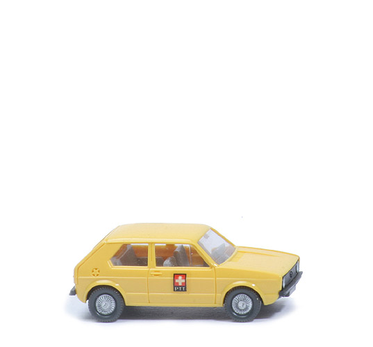  VW Golf I Postwagen - Grill glatt, PTT - 49/1d