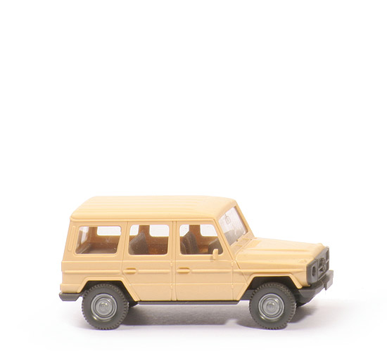 MB 230 G - hellbeige, Dach aufgesetzt, Hecktür 2-teilig - 266/4f