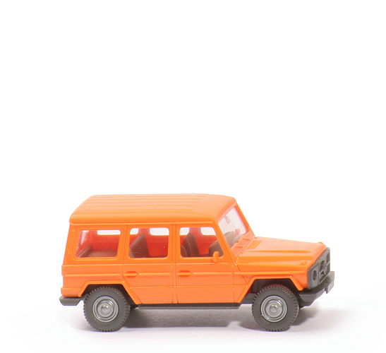 MB 230 G - rotorange, Dach aufgesetzt, Hecktür 2-teilig - 266/4e