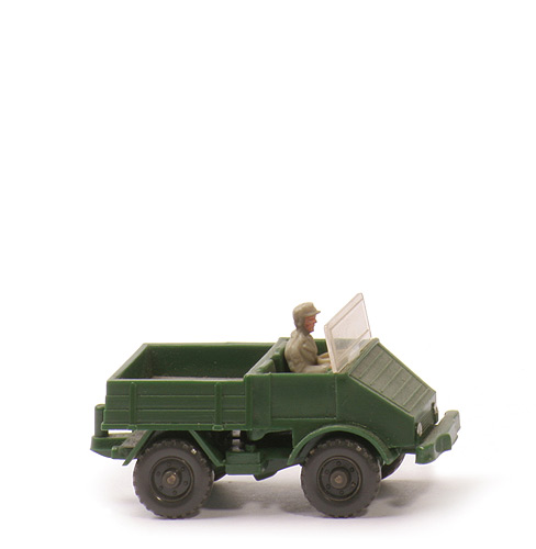 Unimog offen (Typ 3) - Seitentüren rechteckig vertieft, laubgrün - 370/6c