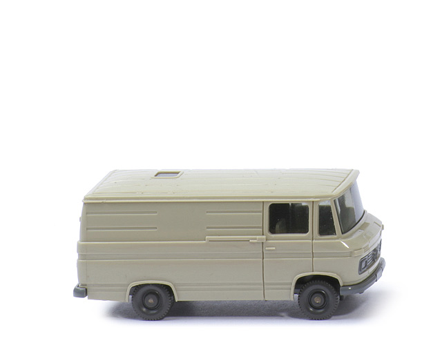 MB L 406 Kasten - hellgelbgrau, o. Lkr,  CH basaltgrau - 270/3u
