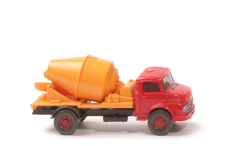 MB  1413 Betontransporter  - melonengelb, Räder 12 mm - 532/10d