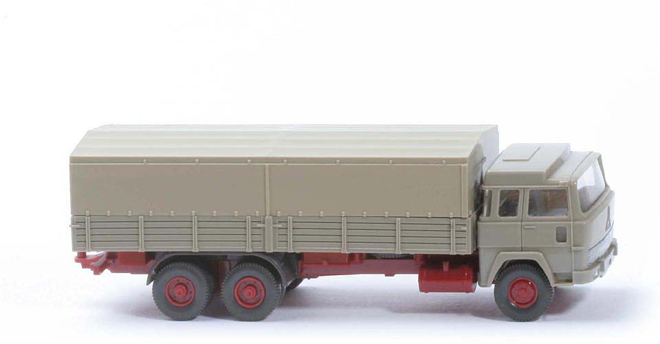 Magirus 235 TE, Solo-LKW - olivgrau, BP 47m - 475/1a