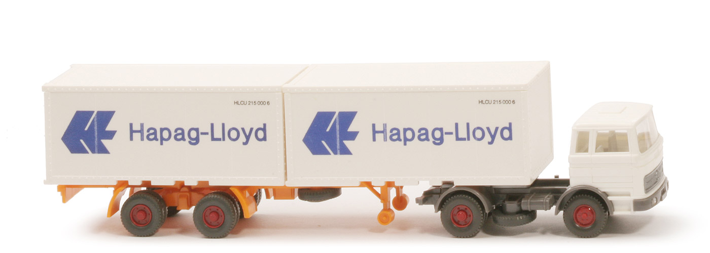 MB LPS 1620 Container-Sattelzug - Hapag-Lloyd  weiß / weiß / basaltgrau - Hapag-Lloyd 5?
