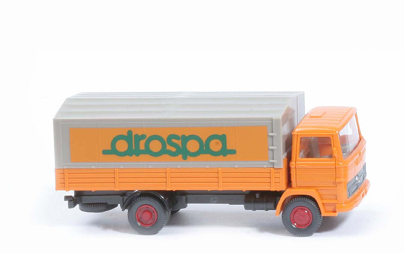 MB LP 1317 Pritsche, Drospa - FH,  PR, orange - 437/7