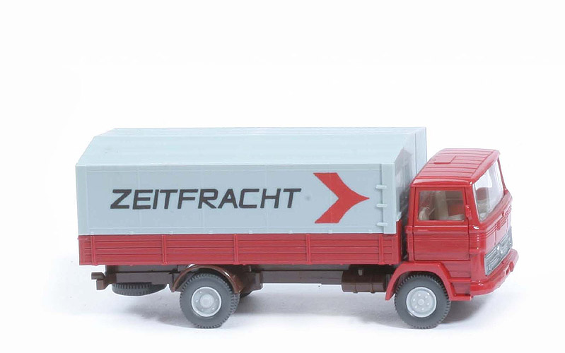 MB LP 1317 Pritsche, Zeitfracht - FH,  PR weinrot - 437/8