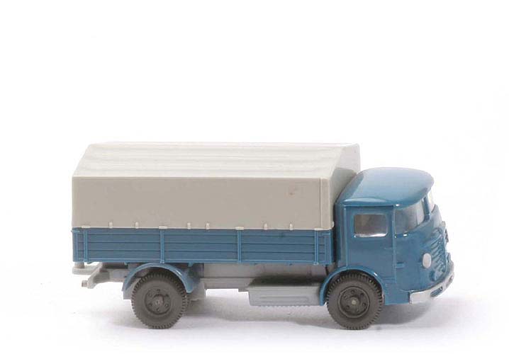 Büssing 4500 Pritschen-LKW - Typ 3, azurblau / silbergrau - 470/6c
