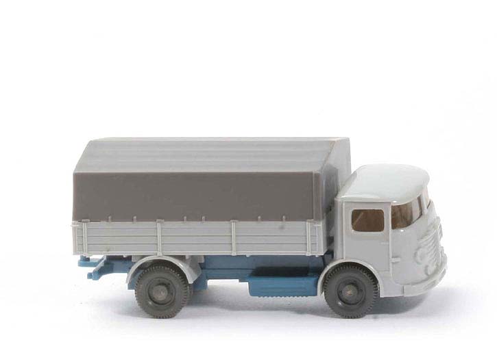 Büssing 4500 Veteran - silbergrau /azurblau - 476/1b