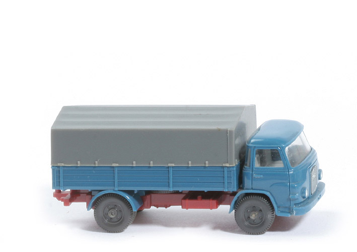 MAN 415 Frontlenker - FH, PR, azurblau, CH hellbraunrot - 411/1b