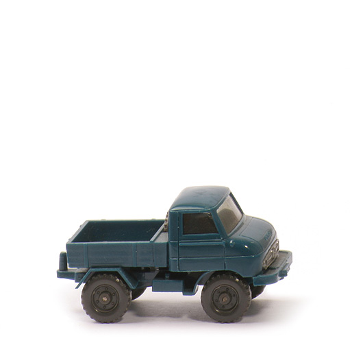 Unimog 411 geschlossen - ozeanblau, CH geschlossen, BP Germany - 371/6a