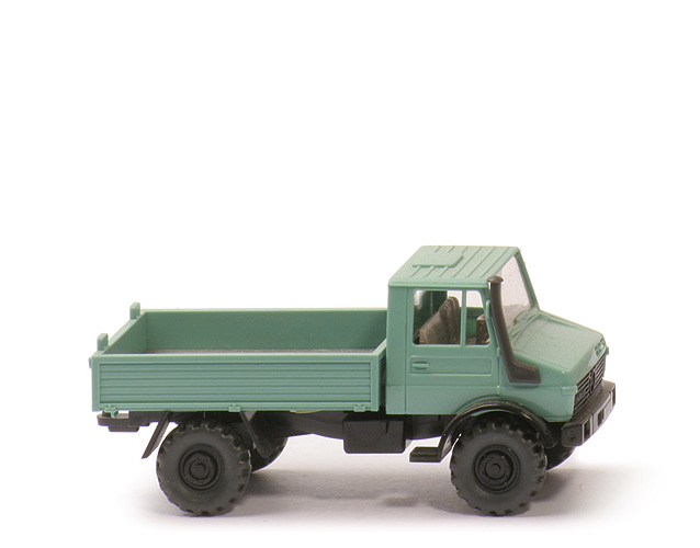Unimog U 1700 L - türkis, Pritscheneinlage silbern - 375/2c