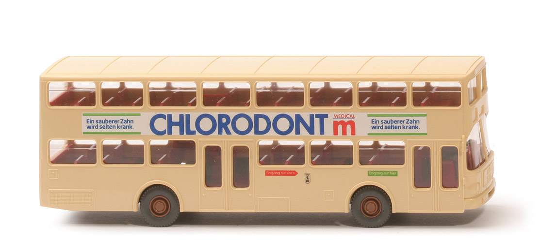 MAN SD 200 Doppeldeck-Bus - Chlorodont, Serie - 730/11