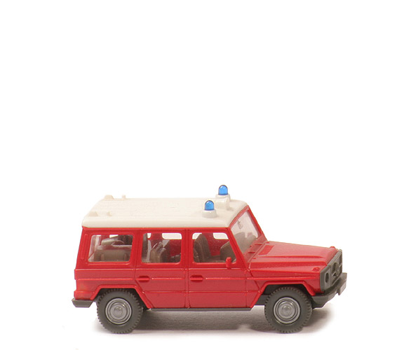 MB 230 G FW VRW - rot, Grill Teil des Chassis, Dach weiß - 609/3