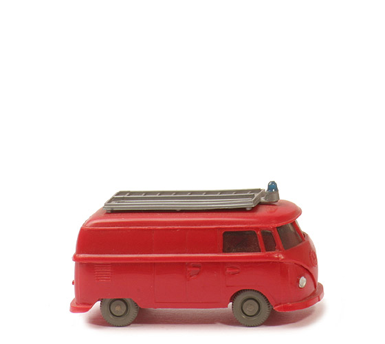 VW T1 Kasten kl. Heckscheibe Feuerwehr - rot - 603/3c