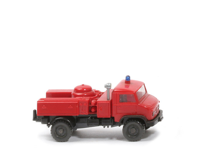 Unimog S Pulverlöschfahrzeug - mit Griffen/Gravur, BP ohne Germany - 604/2