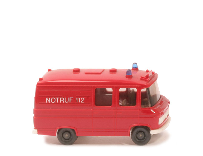 MB L 406 Feuerwehr RTW - rot, Druck - 608/2b