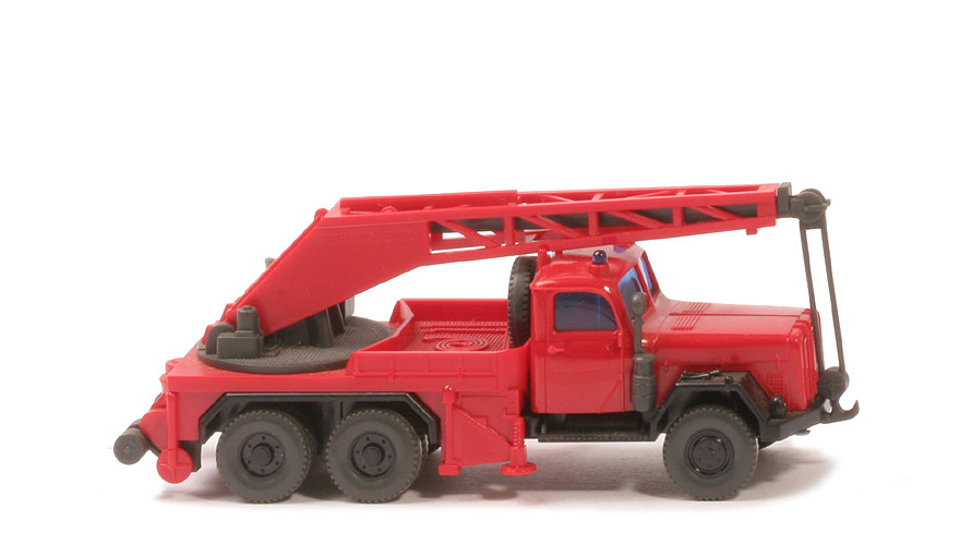 Magirus KW 15 - Verglasung blautransparent, CH schwarz - 630/14b